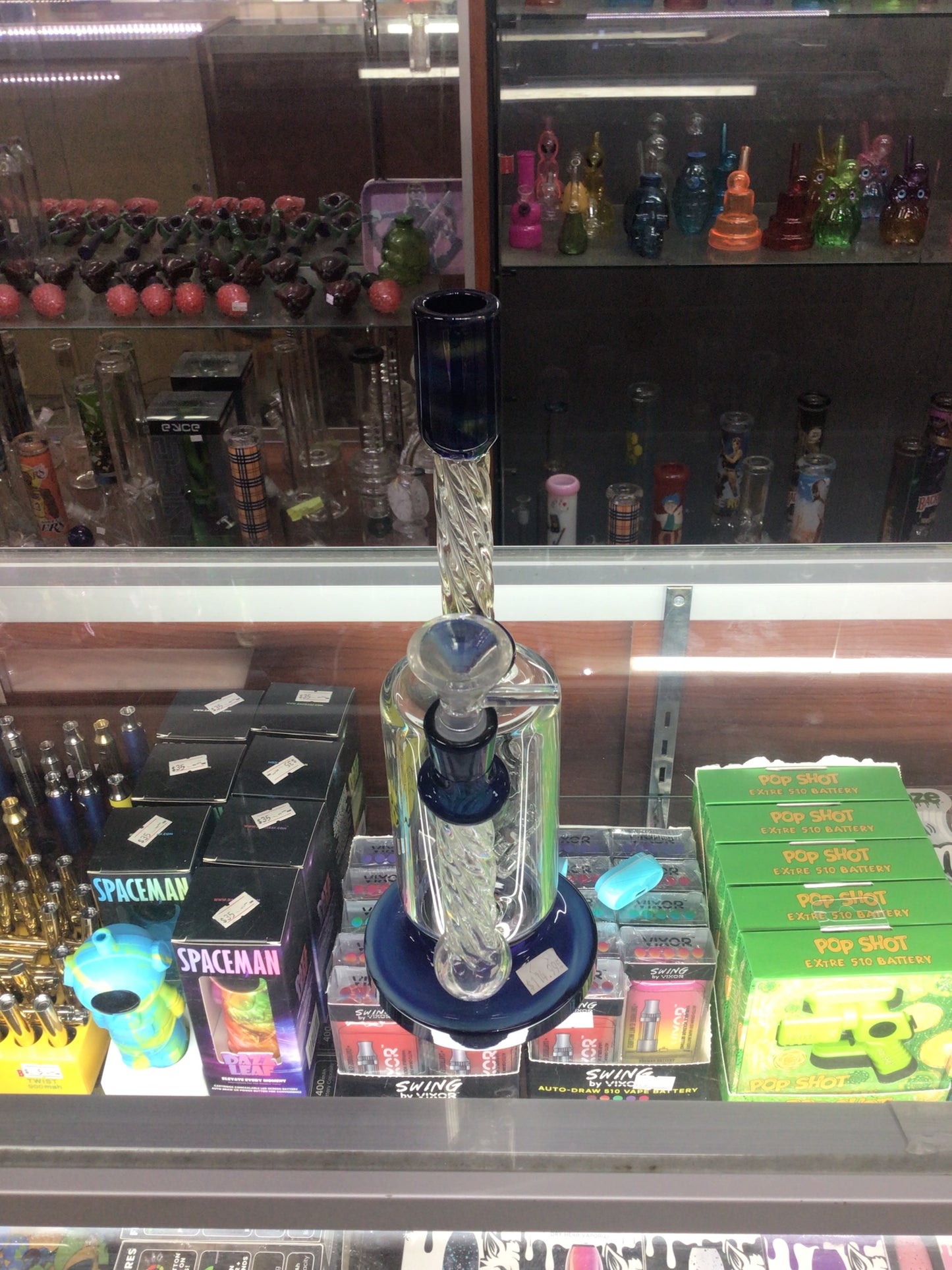 HoneyDew Glass masked man water pipe