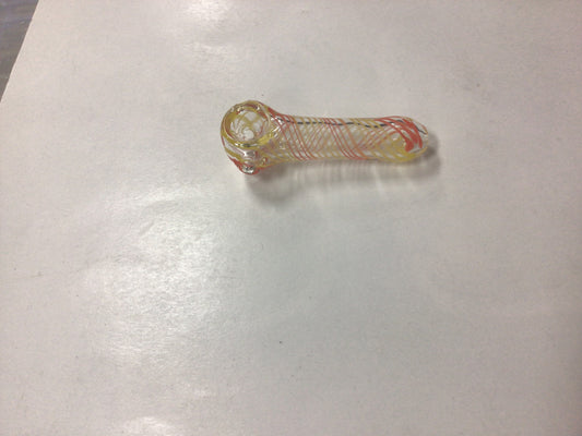 hand pipe -Orange & yellow