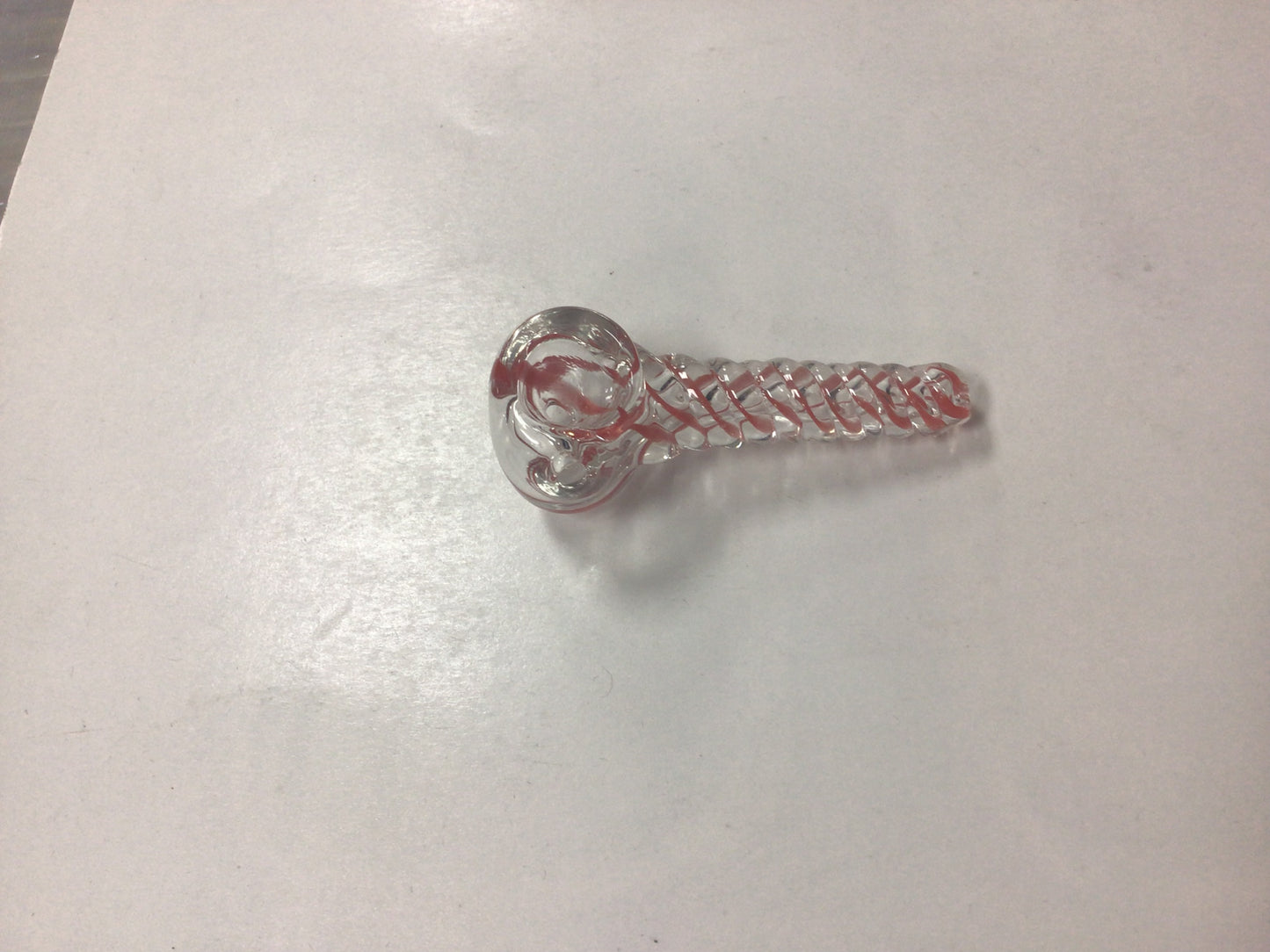 Hand pipe -Red spiral