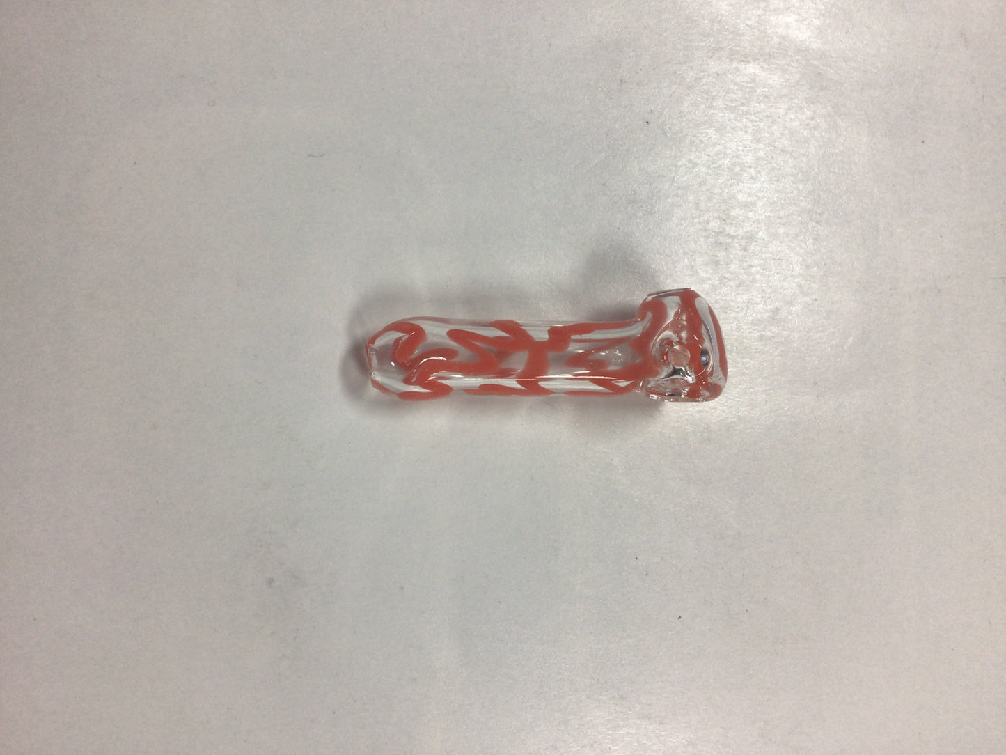 Hand pipe - neon orange