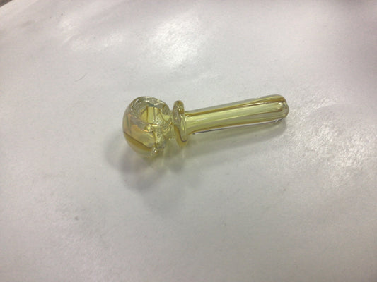Hand pipe - translucent yellow
