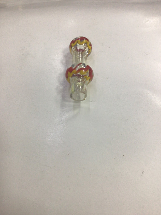 Straight shooter- red and yellow