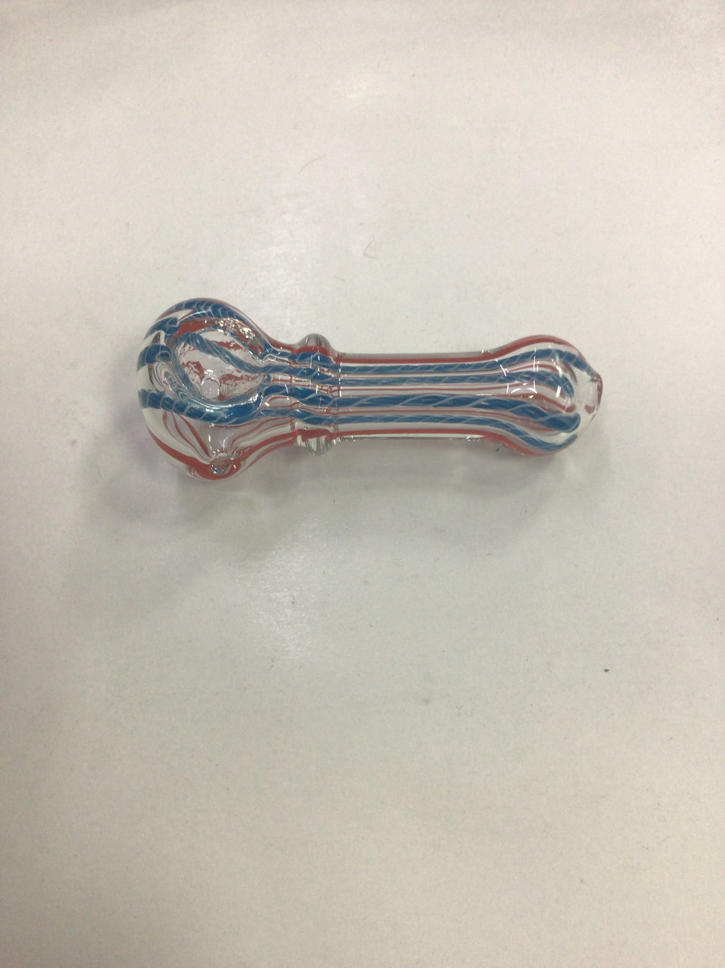 Hand pipe- blue and red