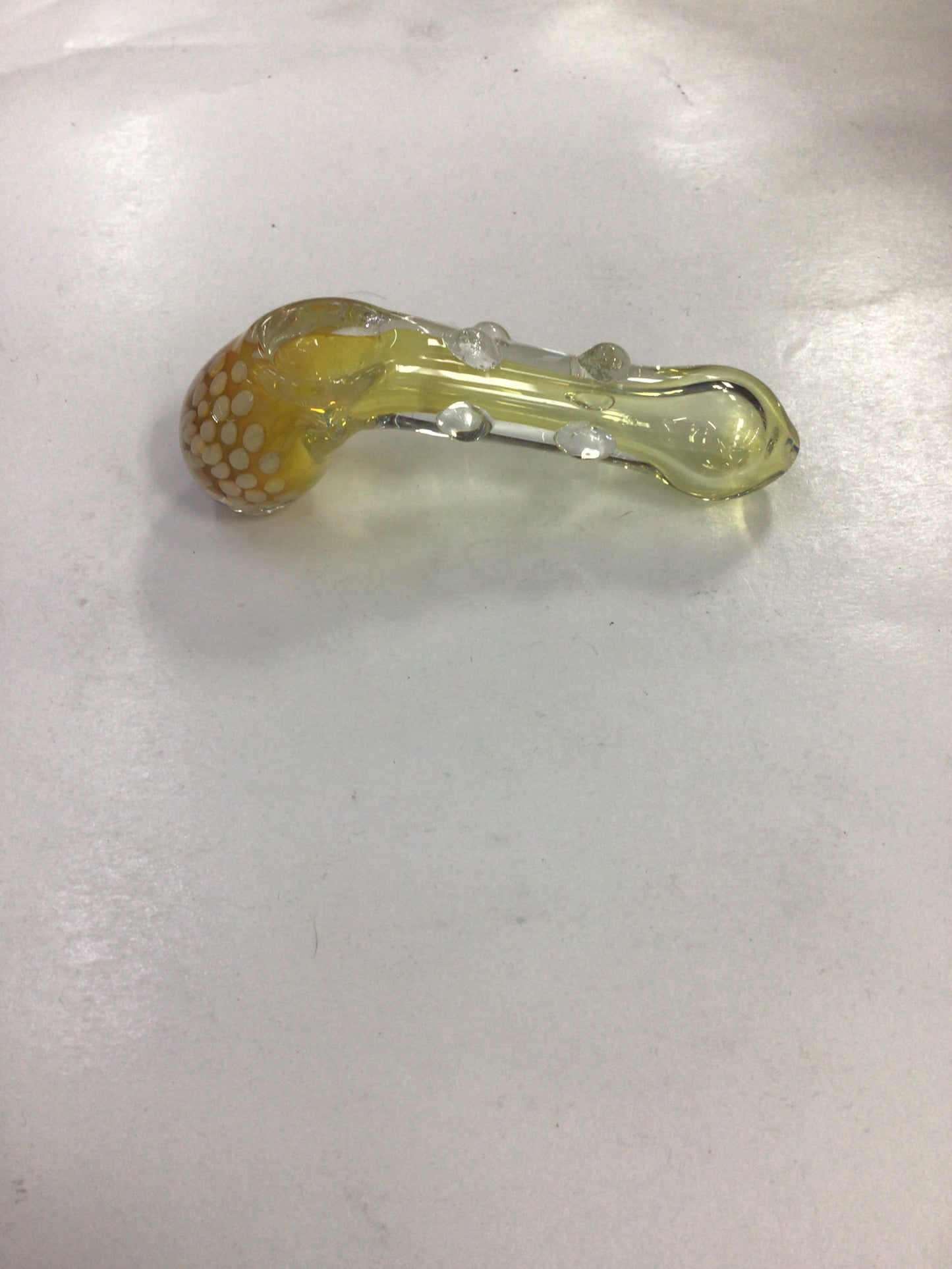 Hand pipe - yellow & orange