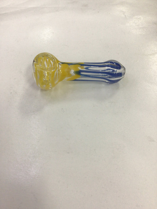 Hand pipe - yellow & blue