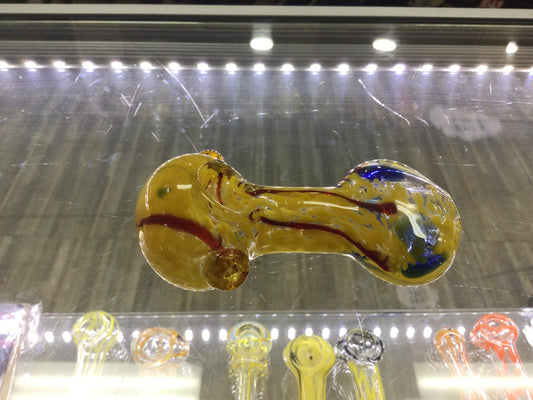Hand pipe - yellow, red , blue