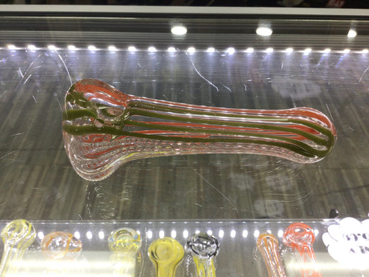 Hand pipe - red and green