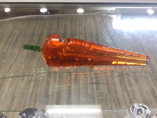 Hand pipe - orange carrot
