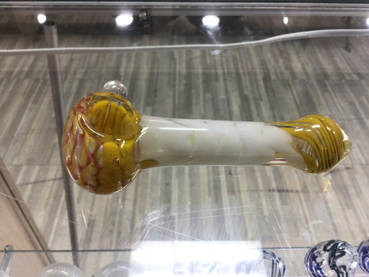 Hand pipe- yellow and white