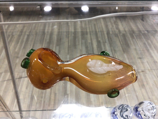 Hand pipe- orange and green
