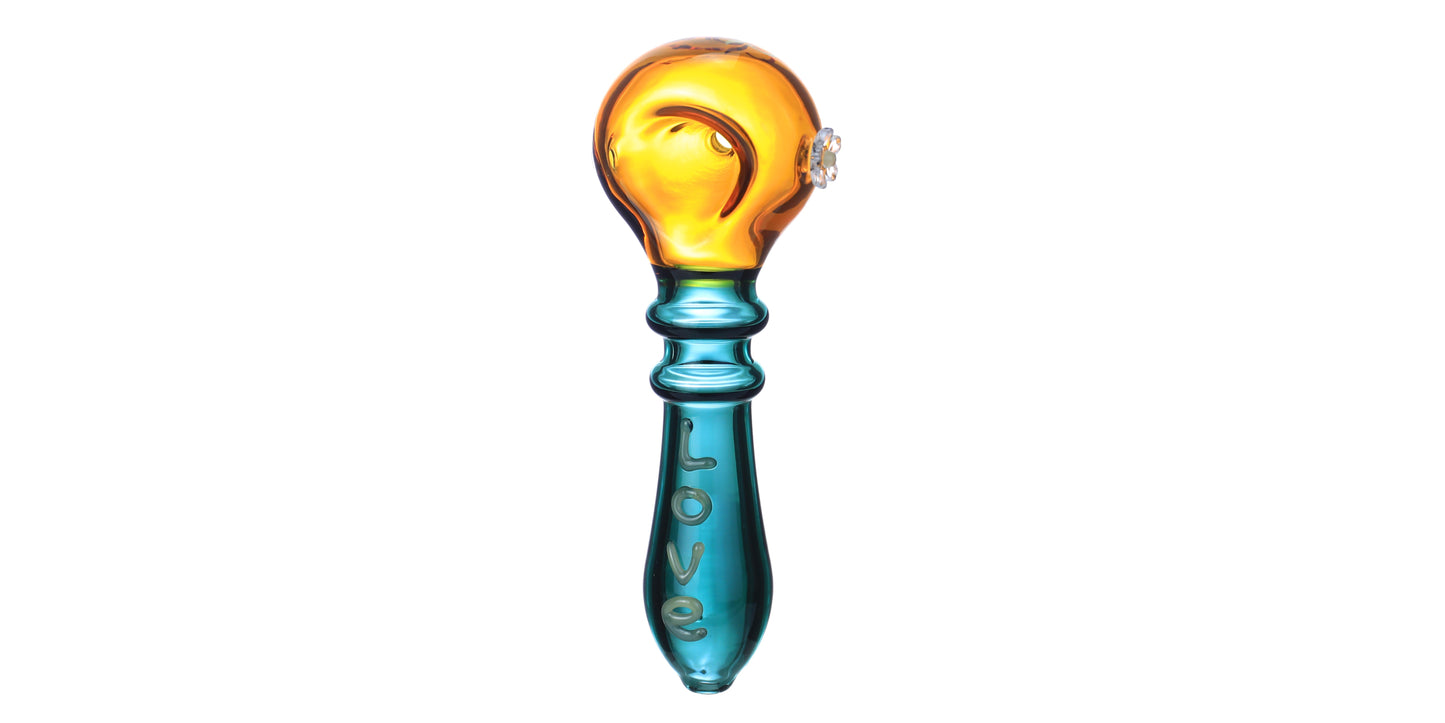 GLASS HAND PIPE MIX COLORS