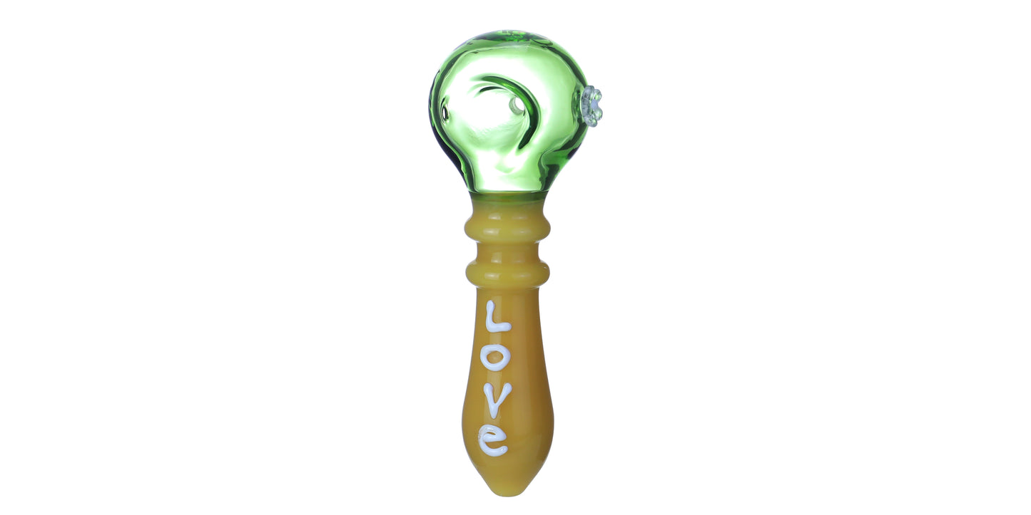 GLASS HAND PIPE MIX COLORS