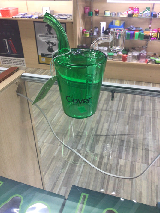 Green Clover Glass water pipe