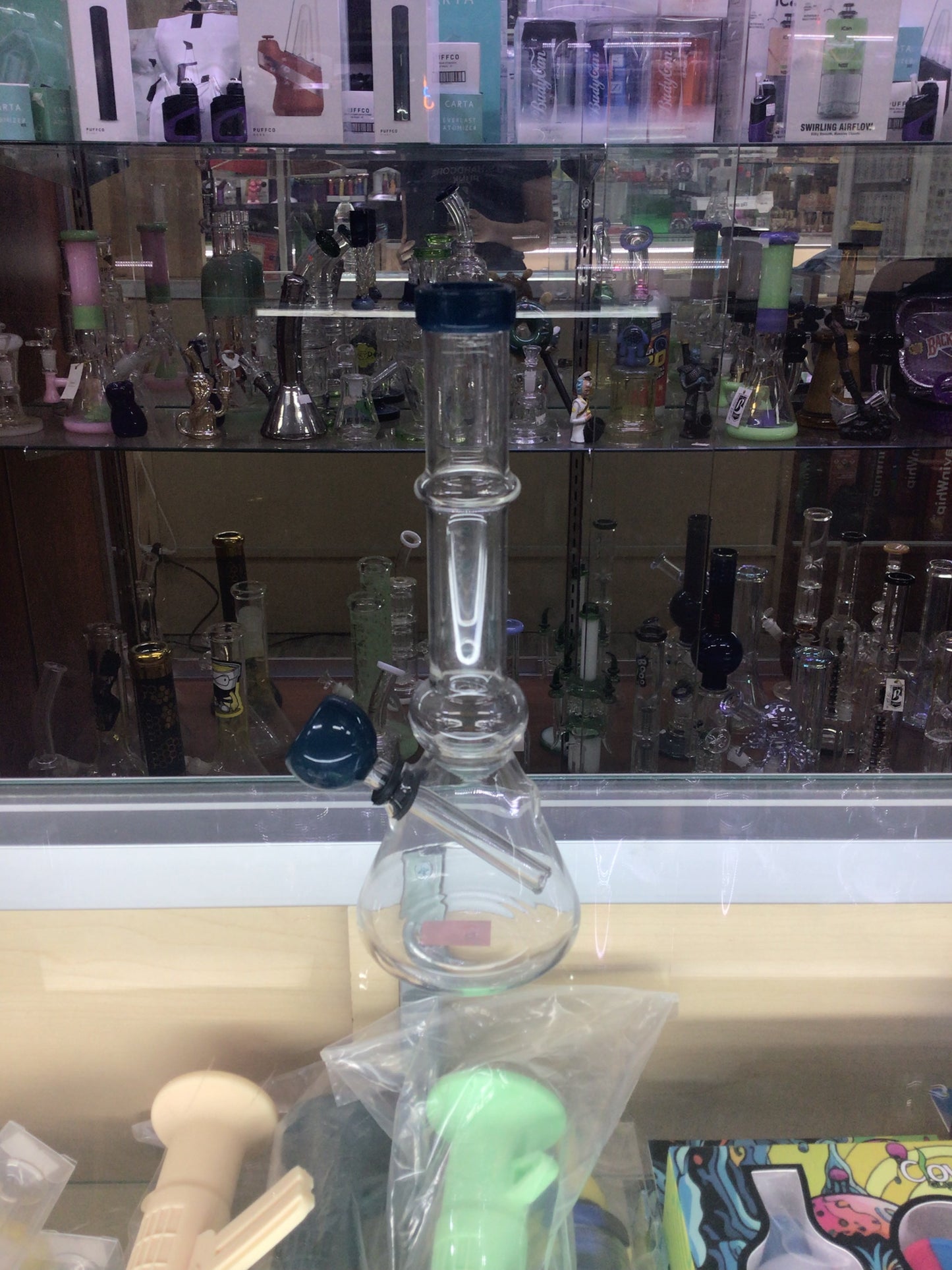 Blue water pipe