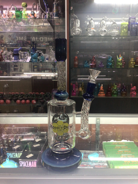 HoneyDew Glass masked man water pipe