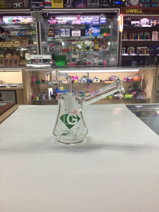 DIAMOND GOLD GLASS water pipe