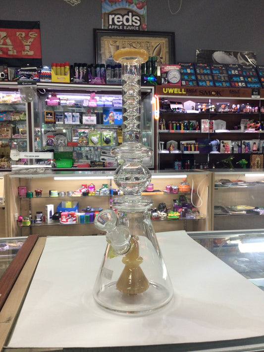 HONEYDEW GLASS water pipe-yellow