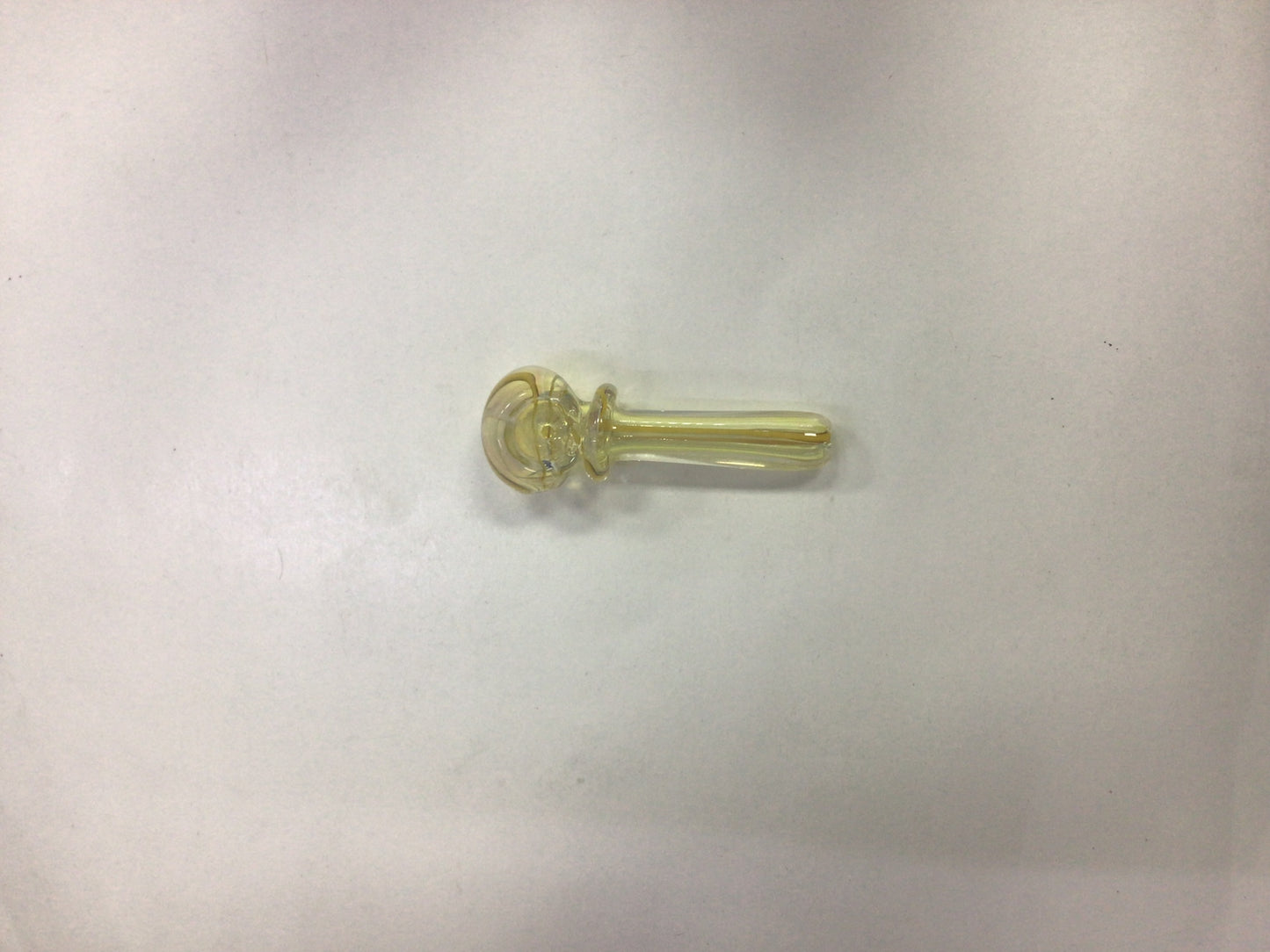 Hand pipe - translucent yellow