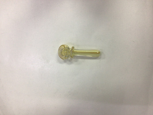 Hand pipe - translucent yellow