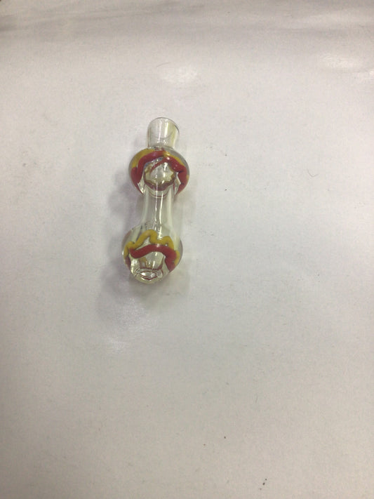 Straight shooter- red and yellow