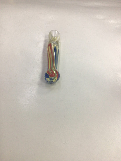 Straight shooter- red and blue
