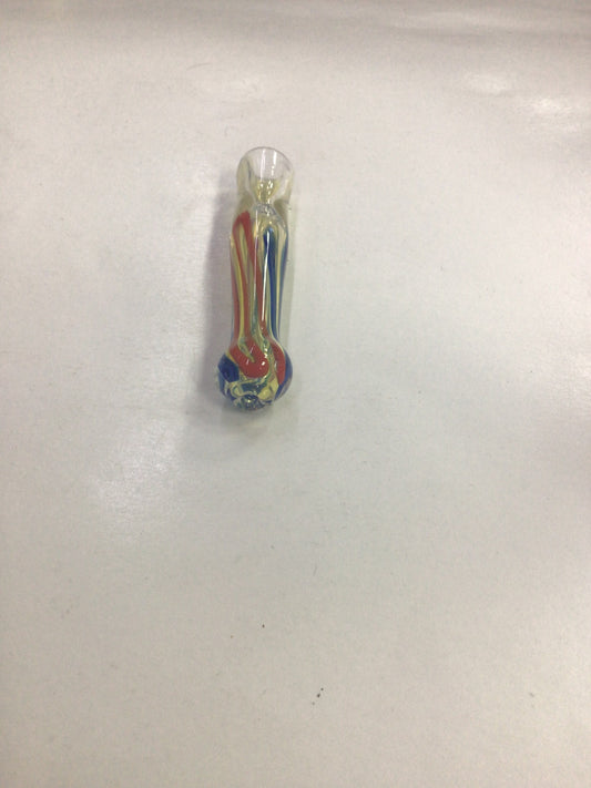 Straight shooter- red and blue