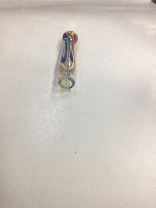 Straight shooter- red and blue