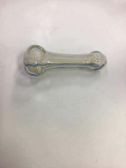 Hand pipe - white / yellow / blue
