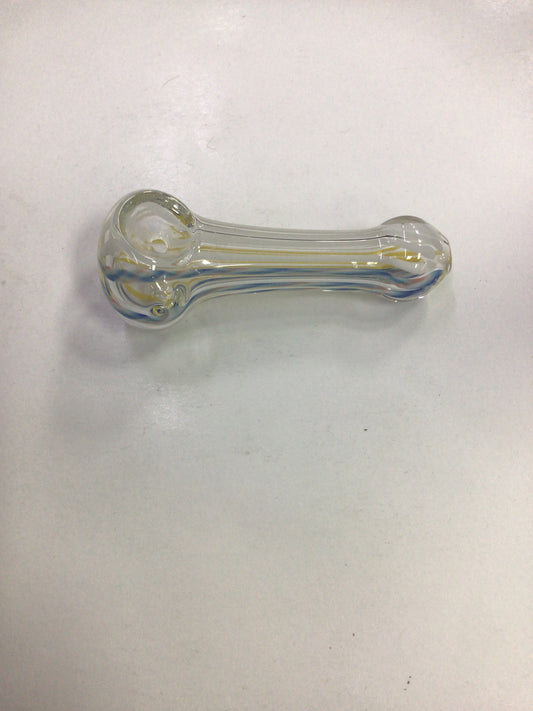 Hand pipe - white / yellow / blue