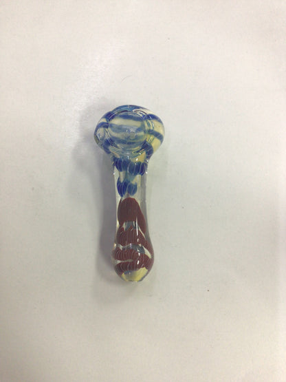 Hand pipe- plum and blue color