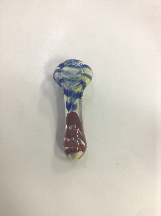 Hand pipe- plum and blue color
