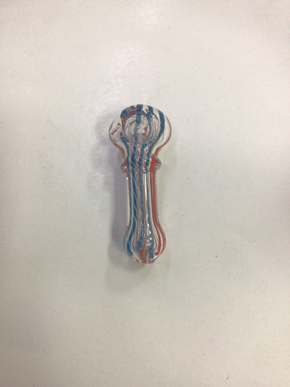 Hand pipe- blue and red