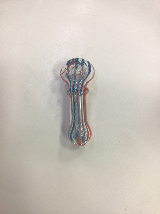 Hand pipe- blue and red