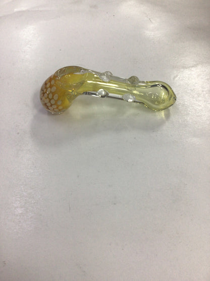 Hand pipe - yellow & orange