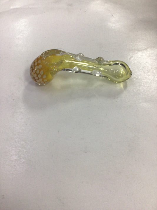 Hand pipe - yellow & orange