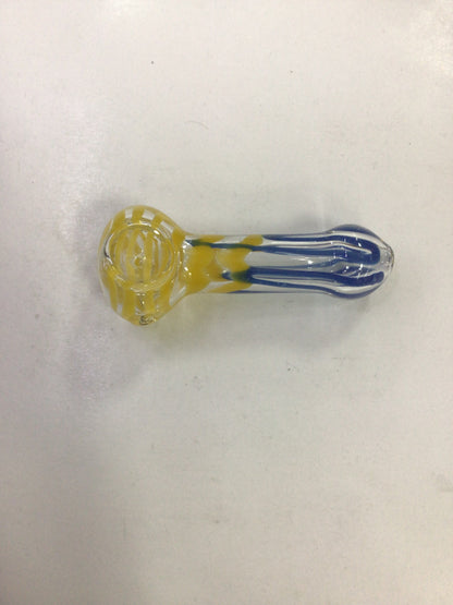 Hand pipe - yellow & blue