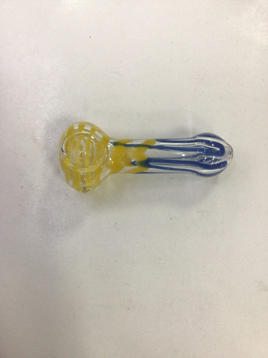 Hand pipe - yellow & blue