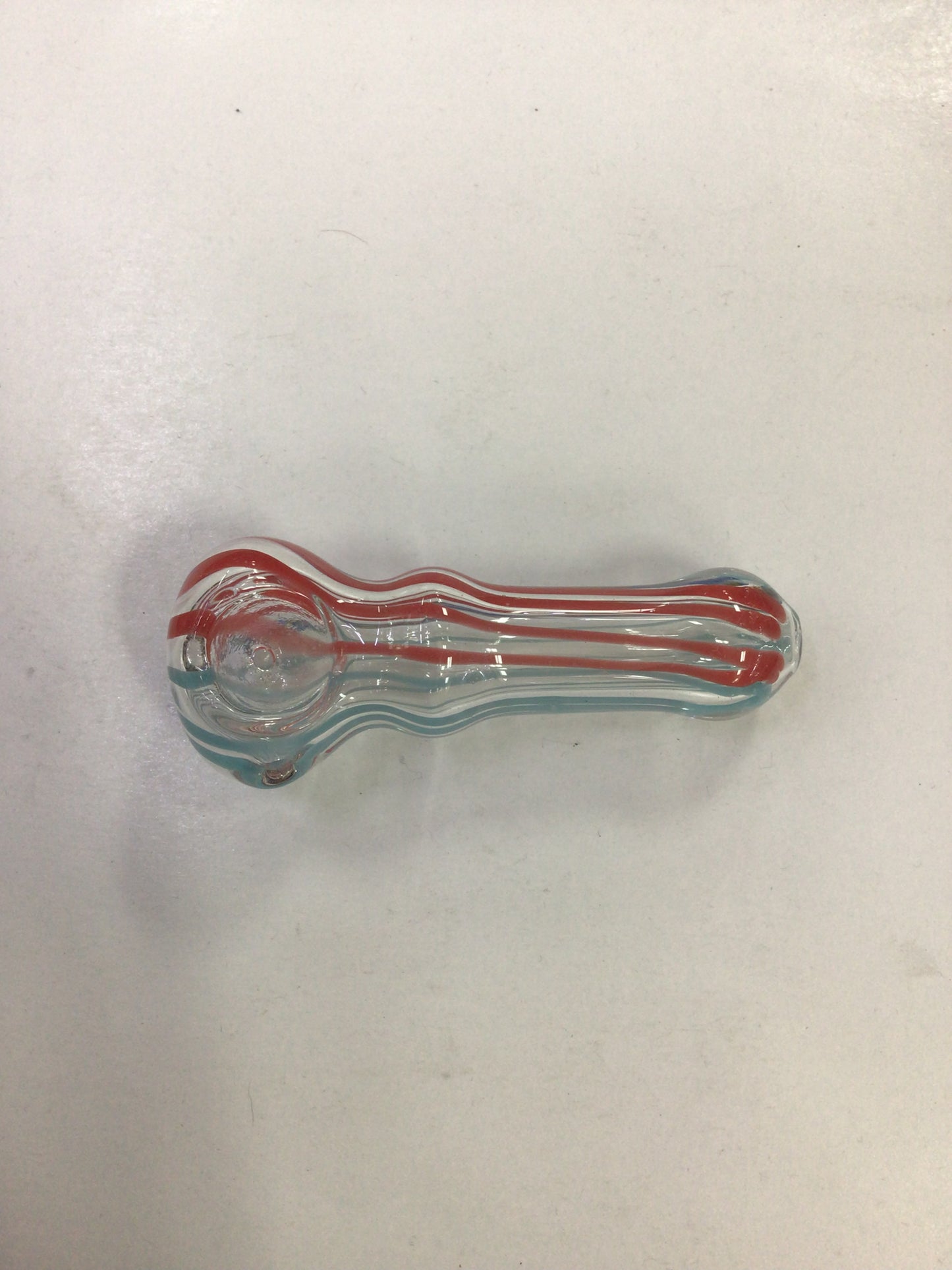 Hand pipe - red and blue
