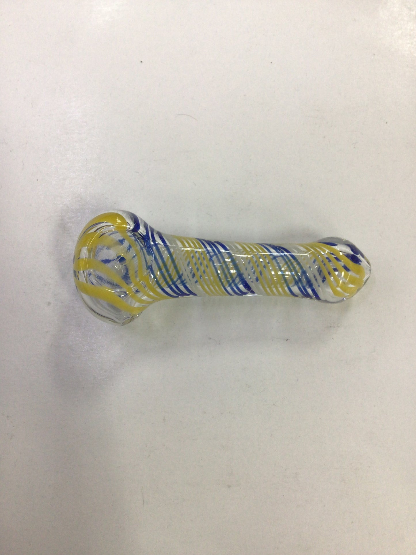 Hand pipe - yellow and blue