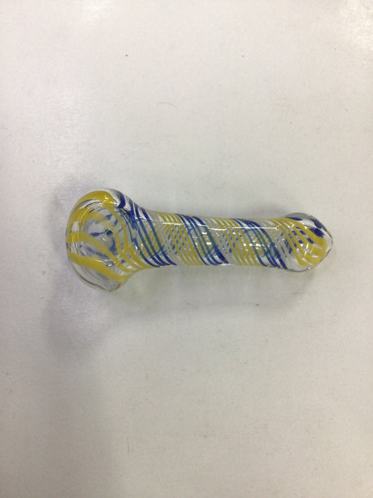 Hand pipe - yellow and blue
