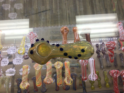 Hand pipe- blue and yellow