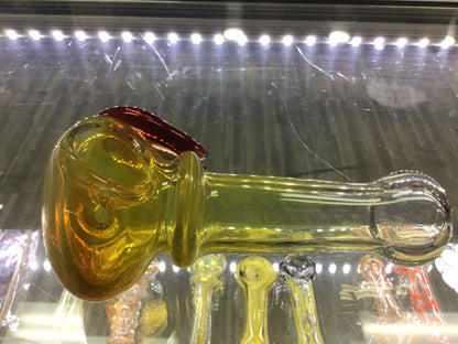 Hand pipe - yellow and orange