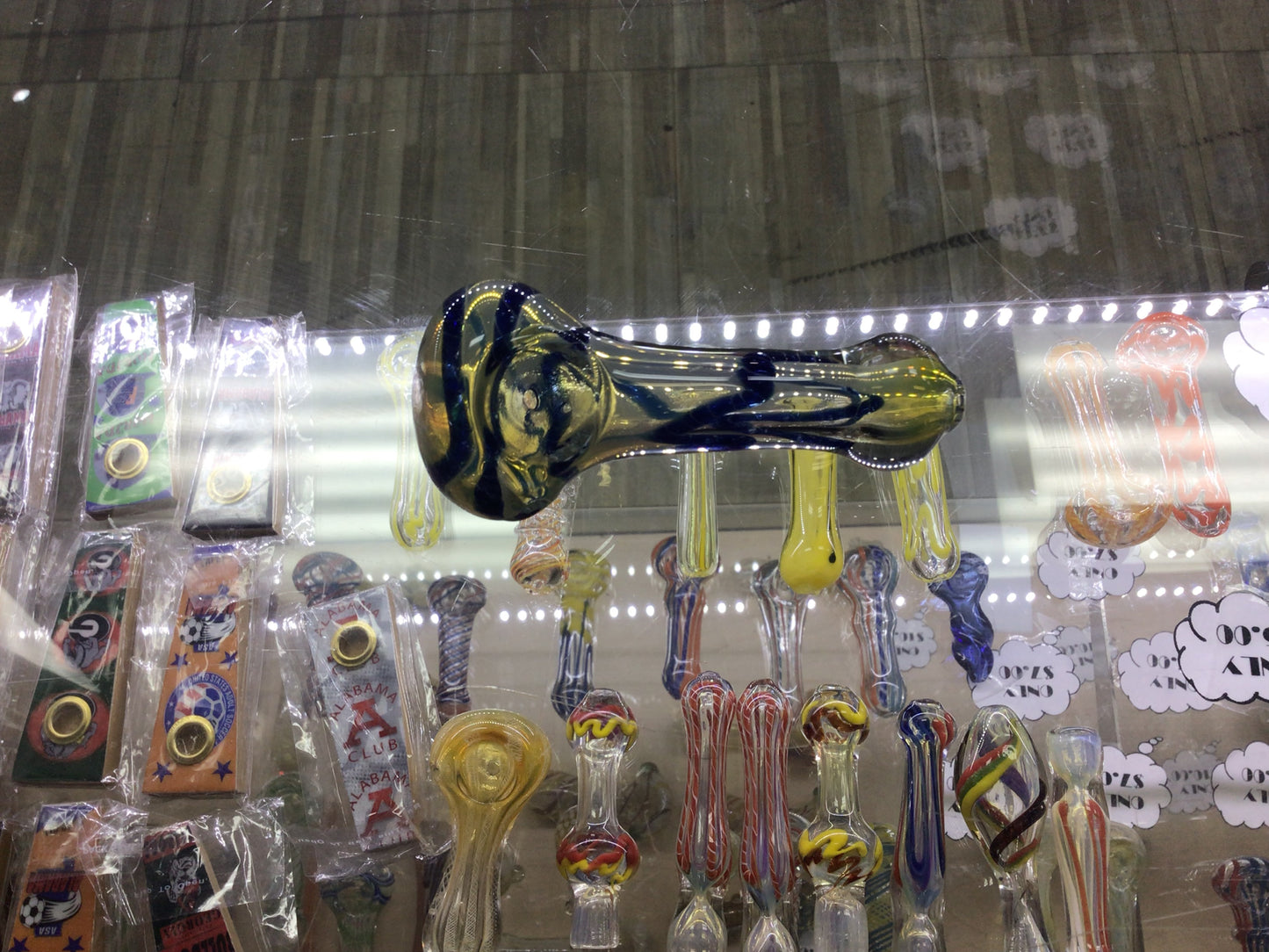 Hand pipe - blue