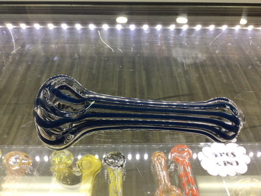 Hand pipe- blue and black
