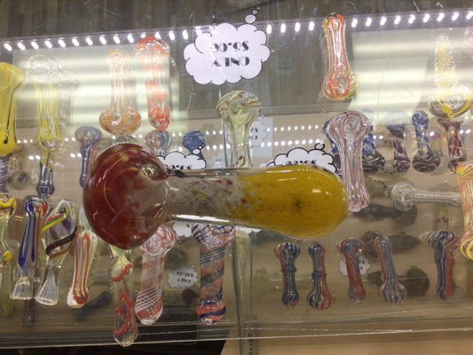 Hand pipe- red, white, yellow