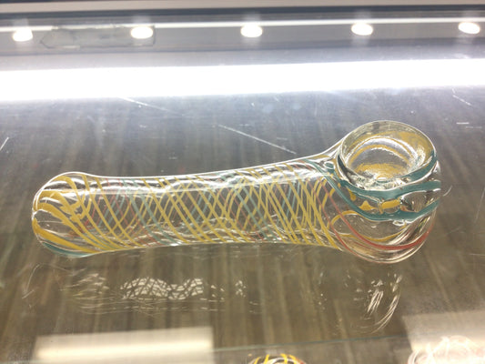 Hand pipe- yellow and blue