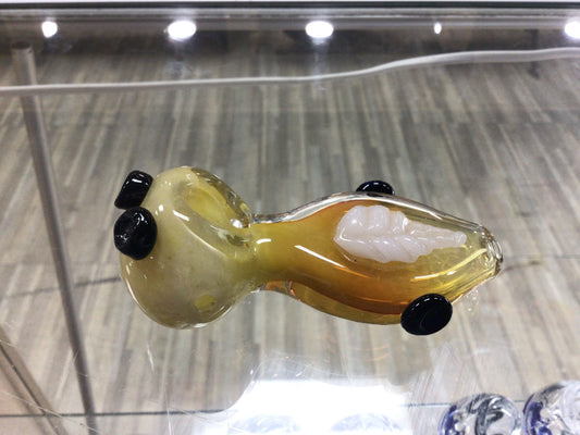Hand pipe- yellow and black