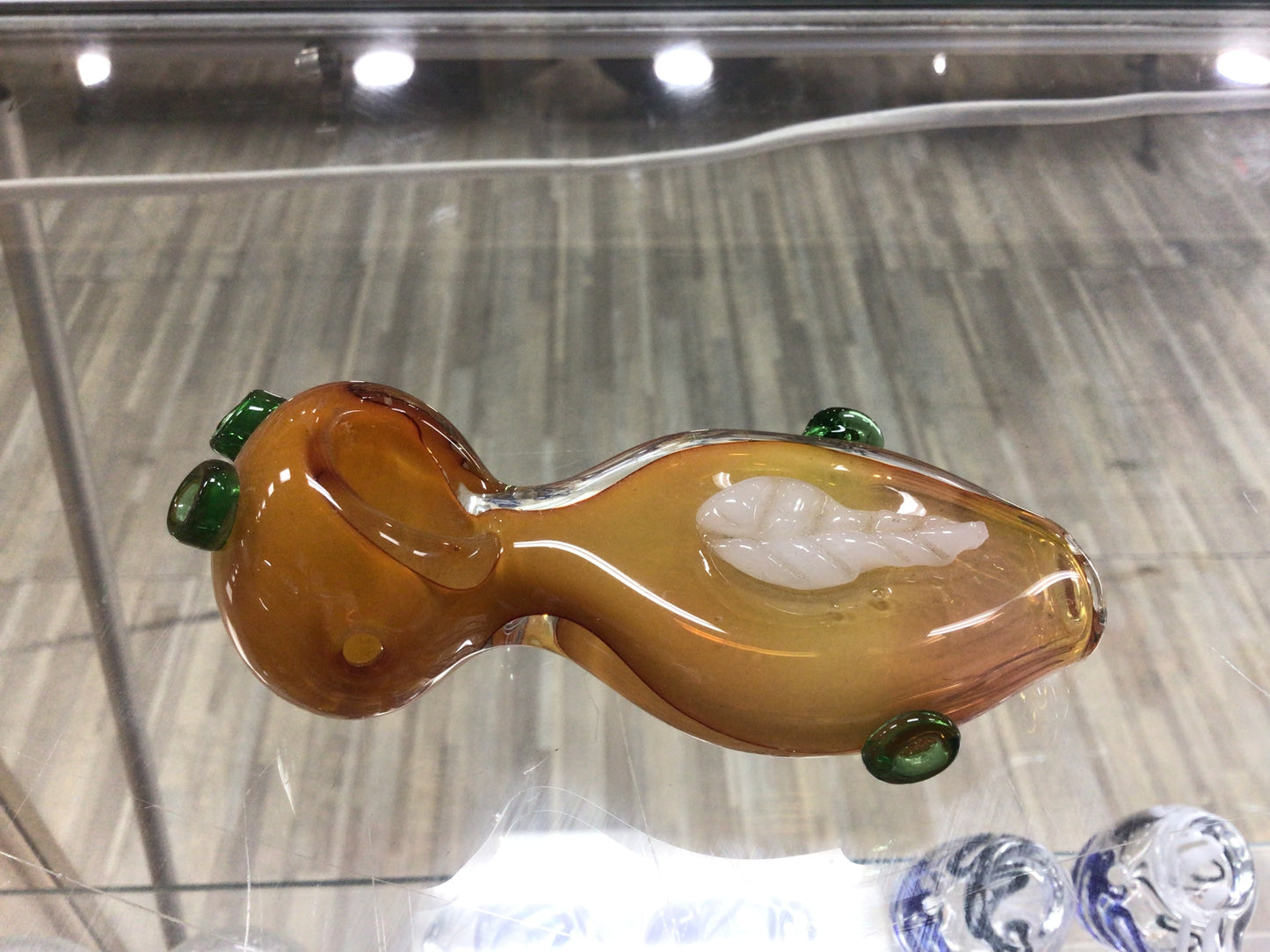 Hand pipe- orange and green