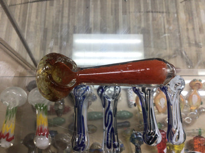 Hand pipe- orange and red