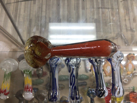 Hand pipe- orange and red